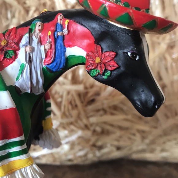 Vintage The Trail of Painted Ponies hand painted Felix Navidad Christmas horse - Picture 3 of 11